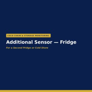 Additional fridge sensor for the pharmacy temperature monitoring system